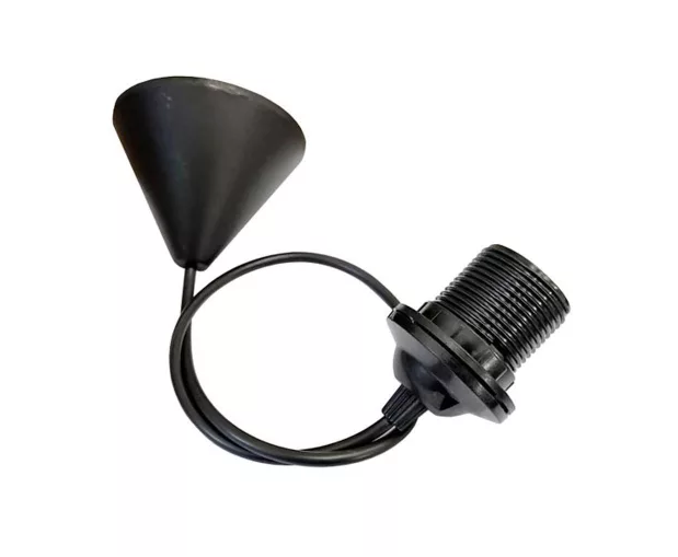 Foglalat kábellel mennyezeti lámpához (E27)